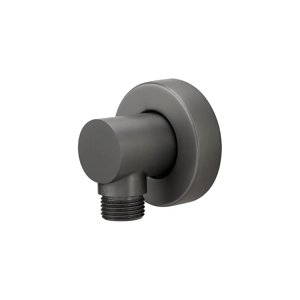 Gunmetal Shower Rail with Handheld Shower Aquaperla
