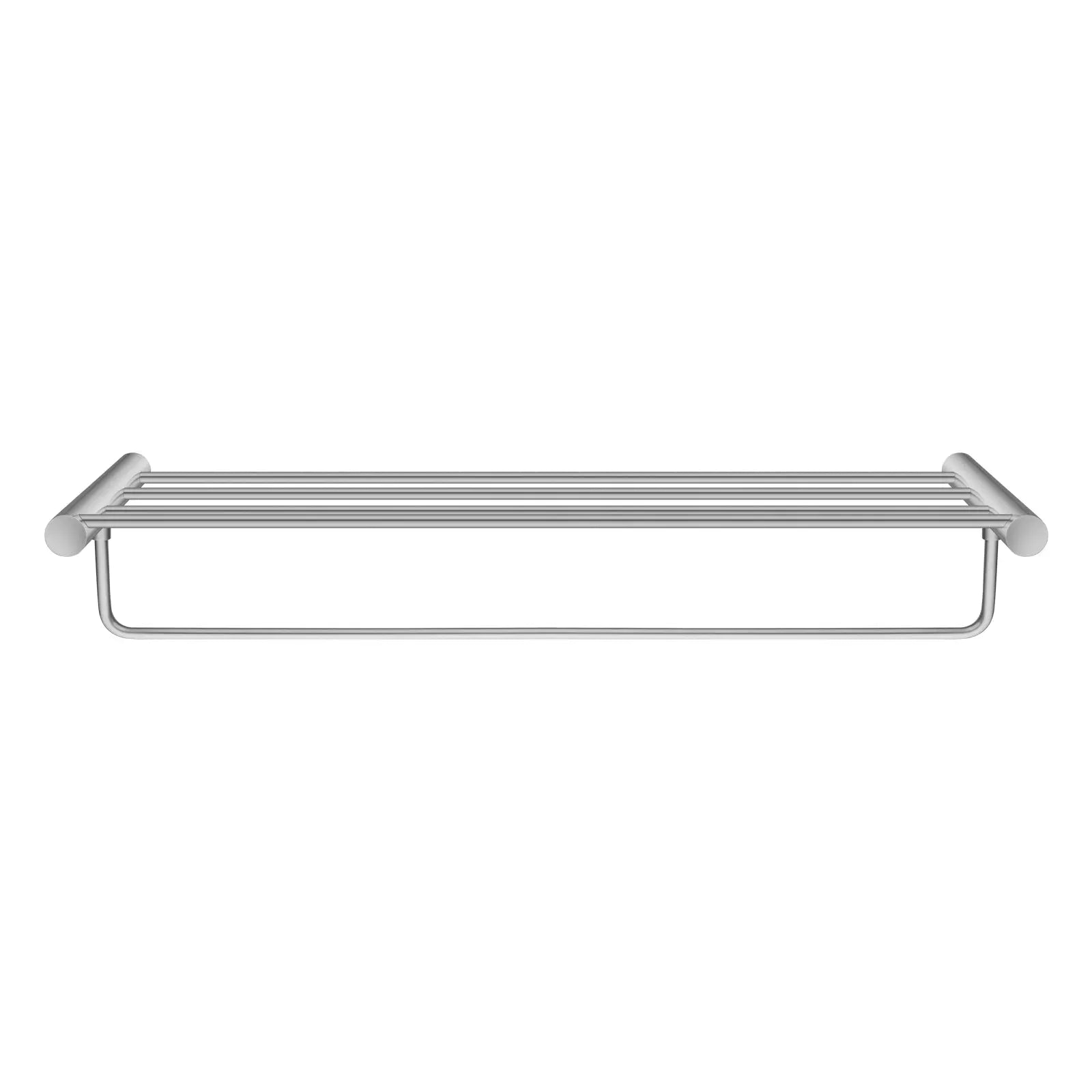 Brushed Nickel Shower Shelf Aquaperla