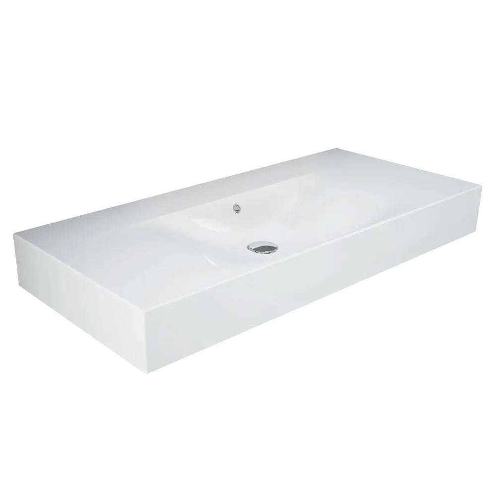 RAK Des 101 Wall Basin, No Tap Hole fienza