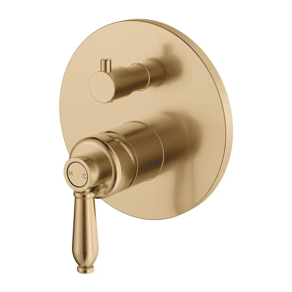 Eleanor Wall Diverter Mixer, Urban Brass / Urban Brass fienza
