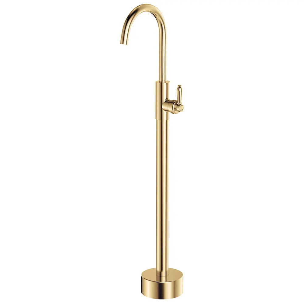 Eleanor Floor Mounted Basin/Bath Mixer, Urban Brass / Urban Brass fienza