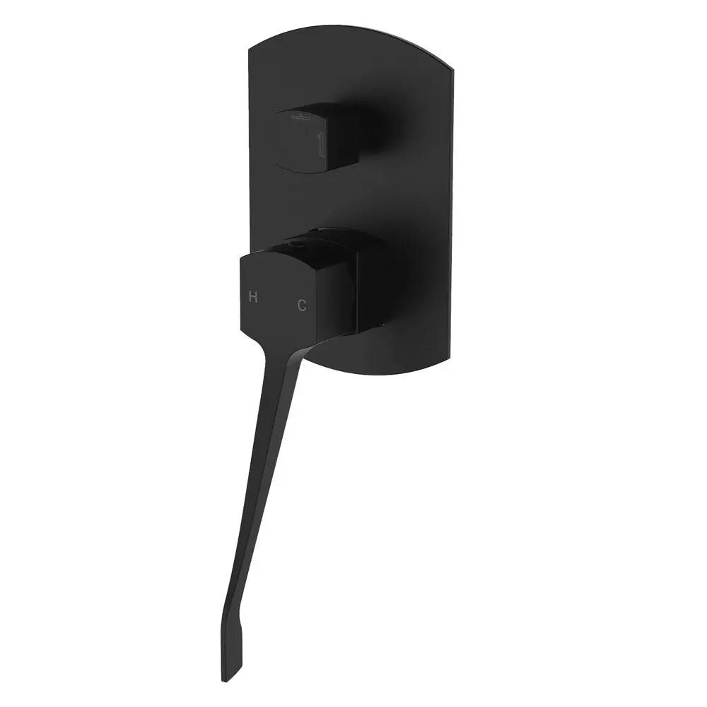 Koko Care Wall Diverter Mixer, Matte Black fienza