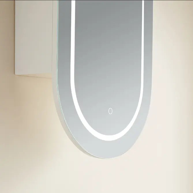 Olivia LED Mirror Cabinet 450X900X155mm Poseidonbk