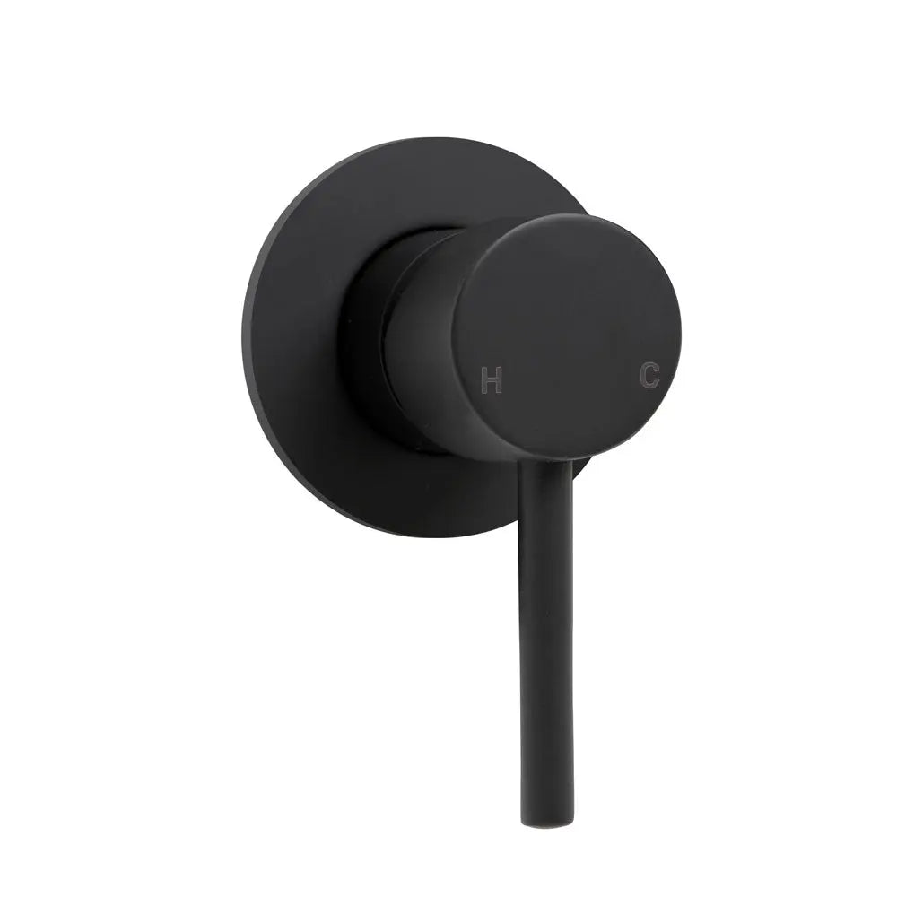 Hustle Wall Mixer, Round Plate fienza
