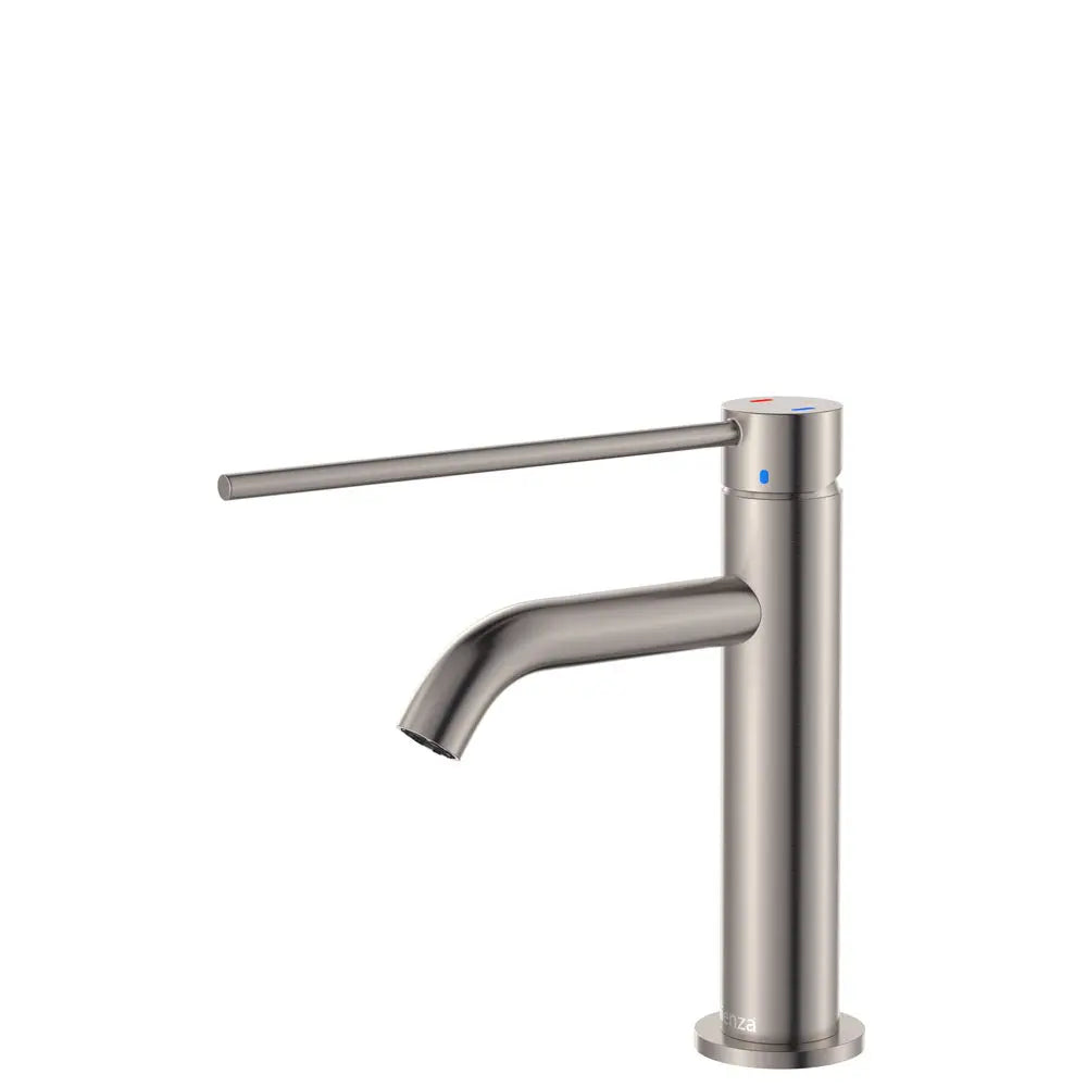Kaya Care Basin Mixer, Brushed Nickel fienza