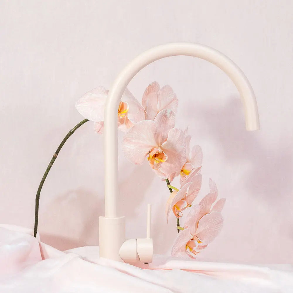 Kaya Ambience Sink Mixer, Matte Blossom fienza