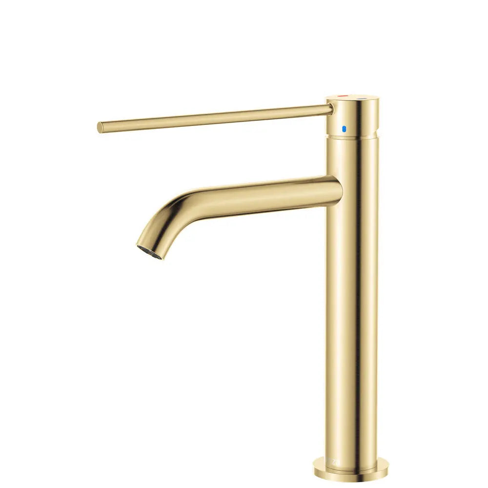 Kaya Care Medium Basin Mixer, Urban Brass fienza