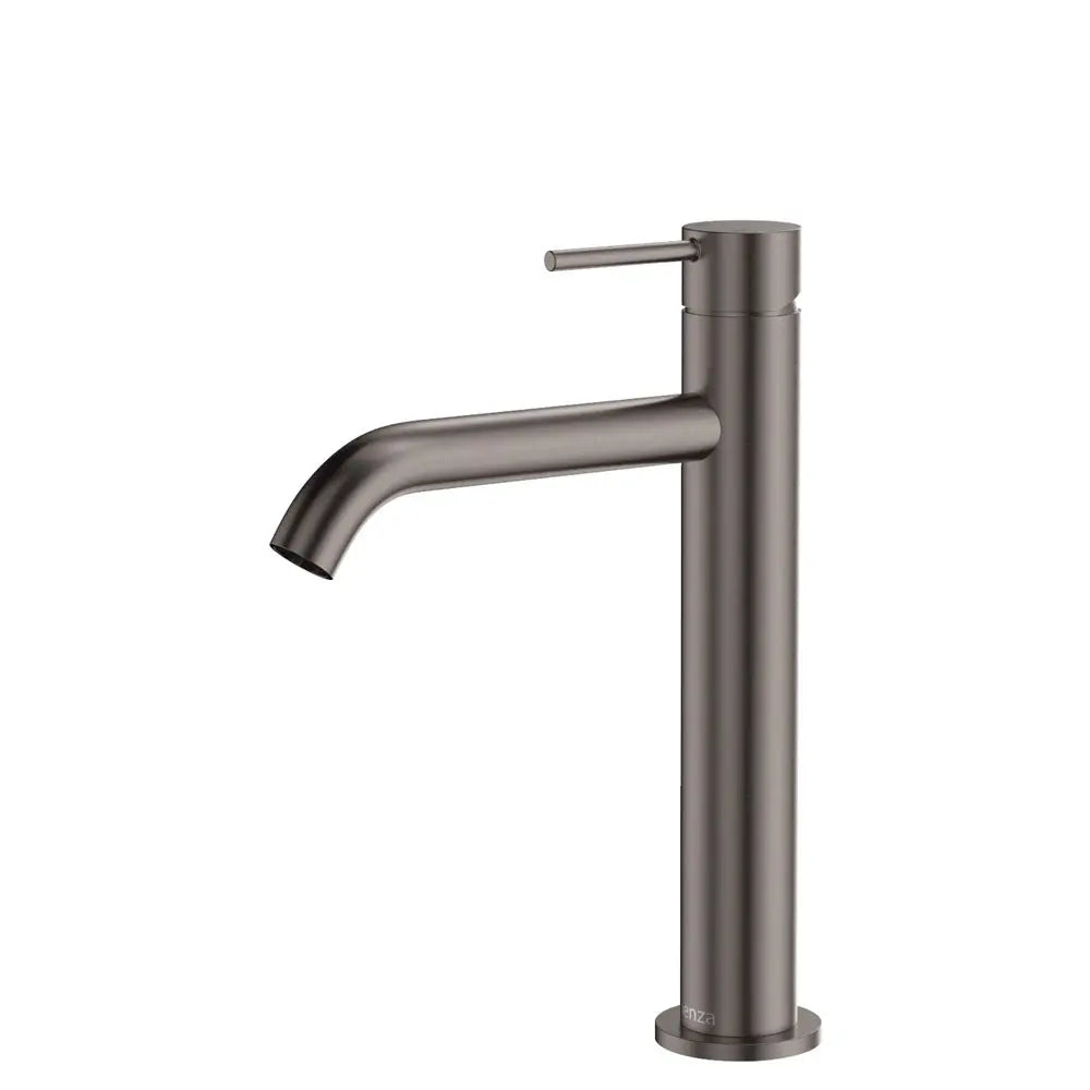 Kaya Medium Basin Mixer, Gun Metal fienza