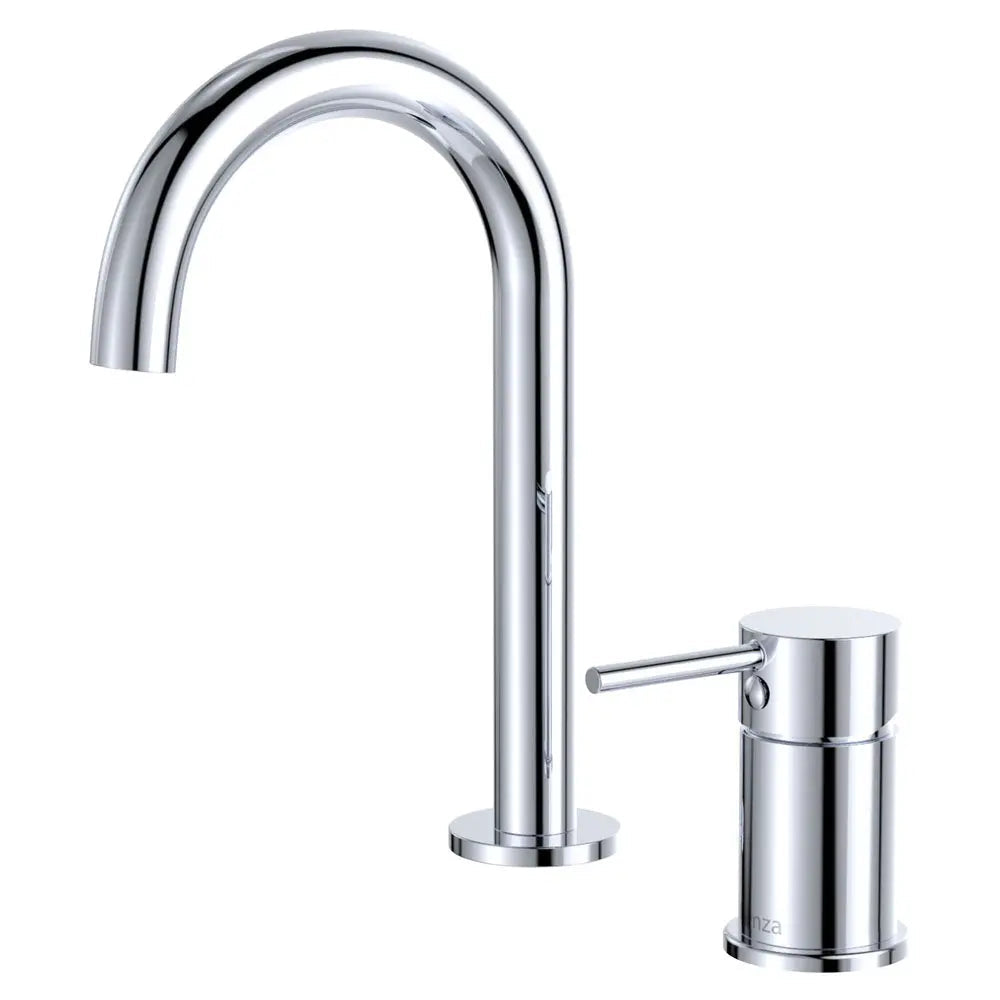 Kaya Hob Mixer Set, Chrome fienza