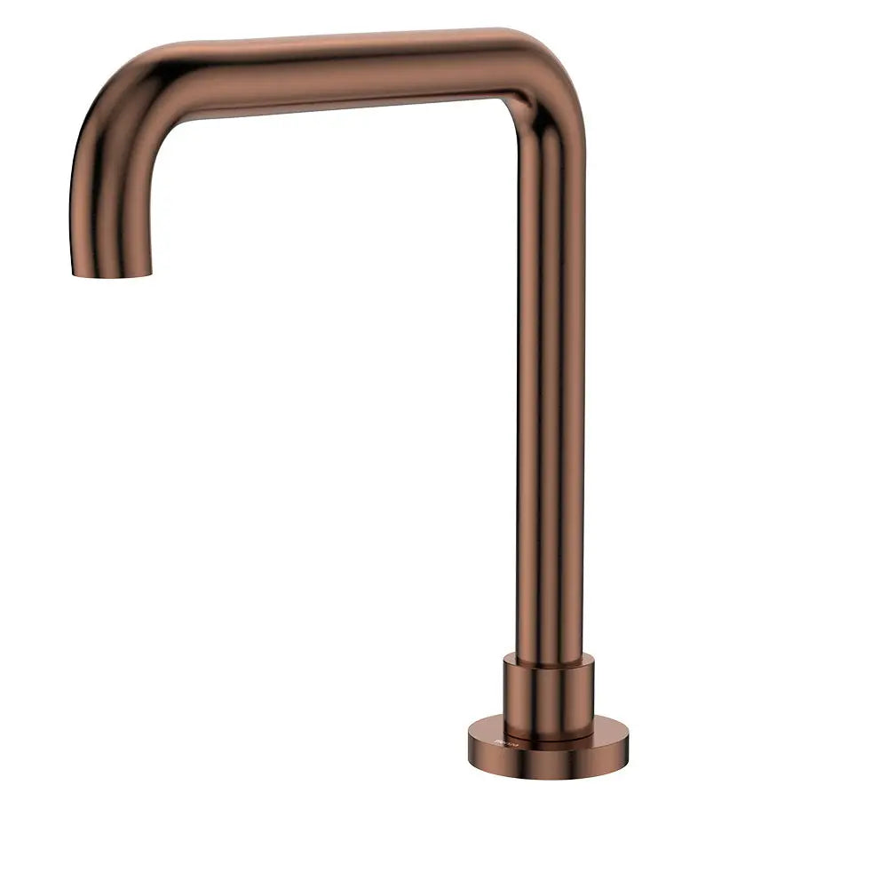 Kaya Squareline Hob Outlet, Brushed Copper fienza
