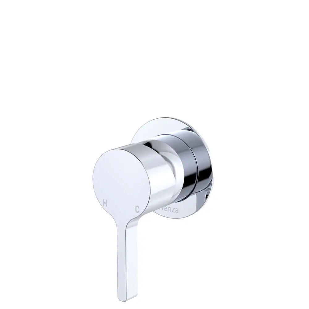 Sansa Wall Mixer, Small Round Chrome Plate fienza