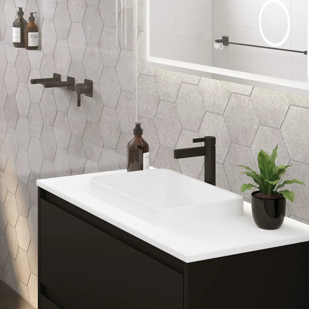 Sansa Basin Mixer, Matte Black fienza