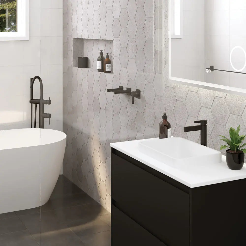 Sansa Basin Mixer, Matte Black fienza