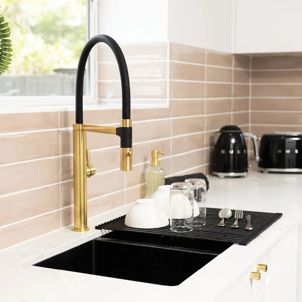 Sansa Pull Down Sink Mixer, Urban Brass fienza