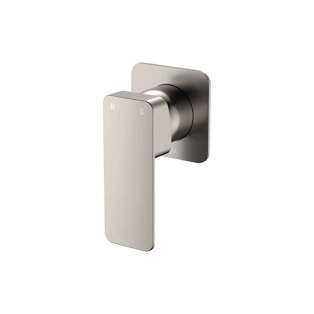 Tono Wall Mixer, Square Plate, Brushed Nickel fienza