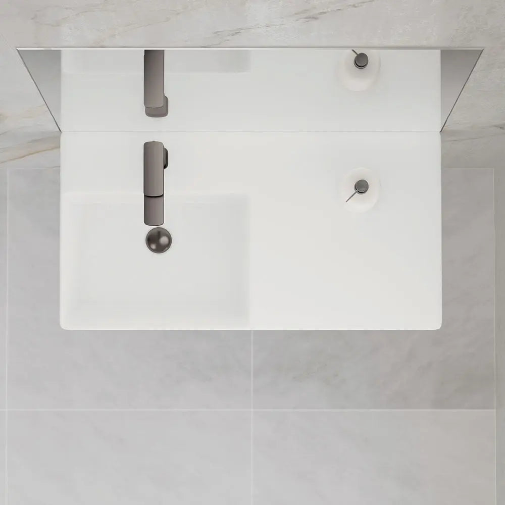 Tono Basin Mixer, Gun Metal fienza