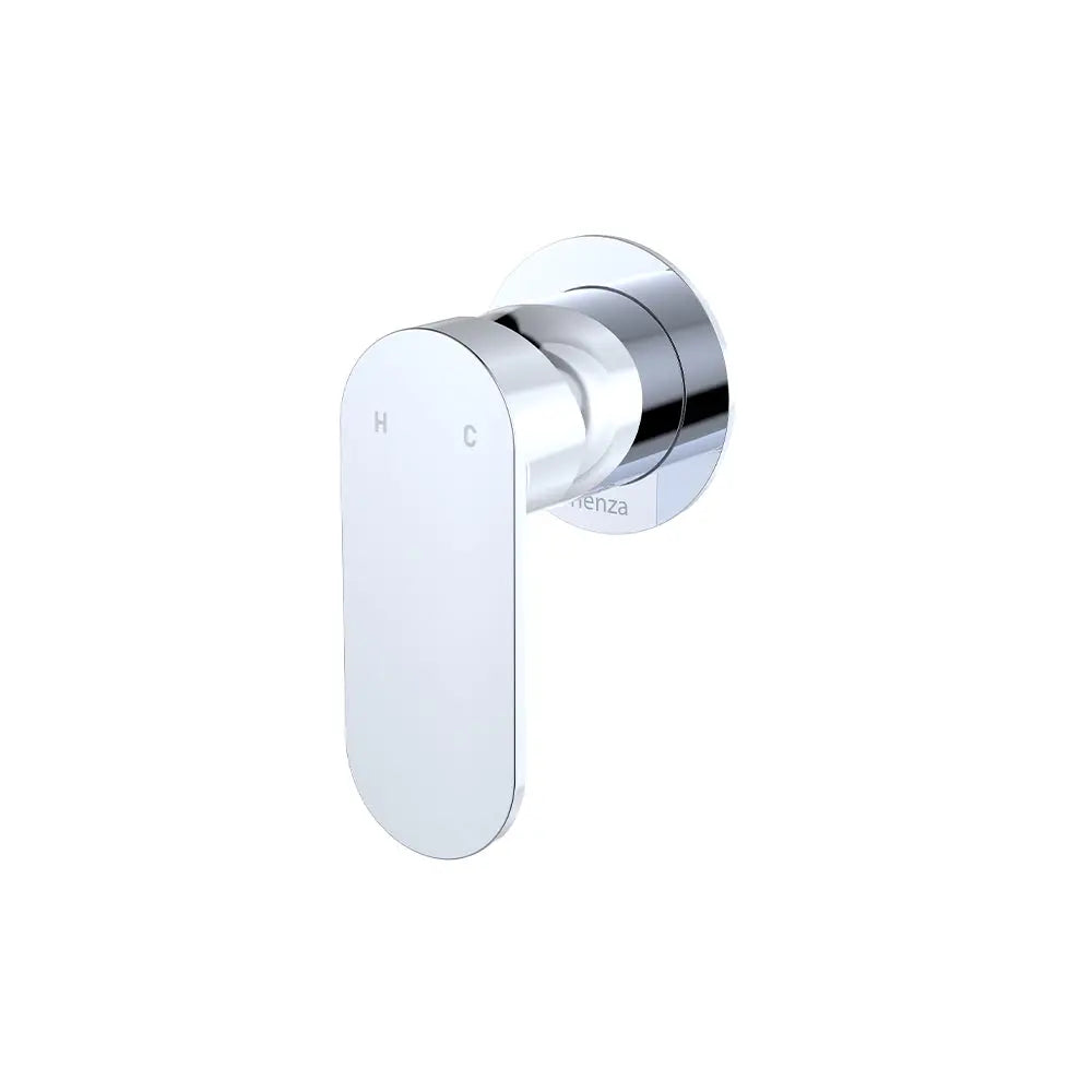 Empire Slim Wall Mixer, Round Plate, Chrome fienza