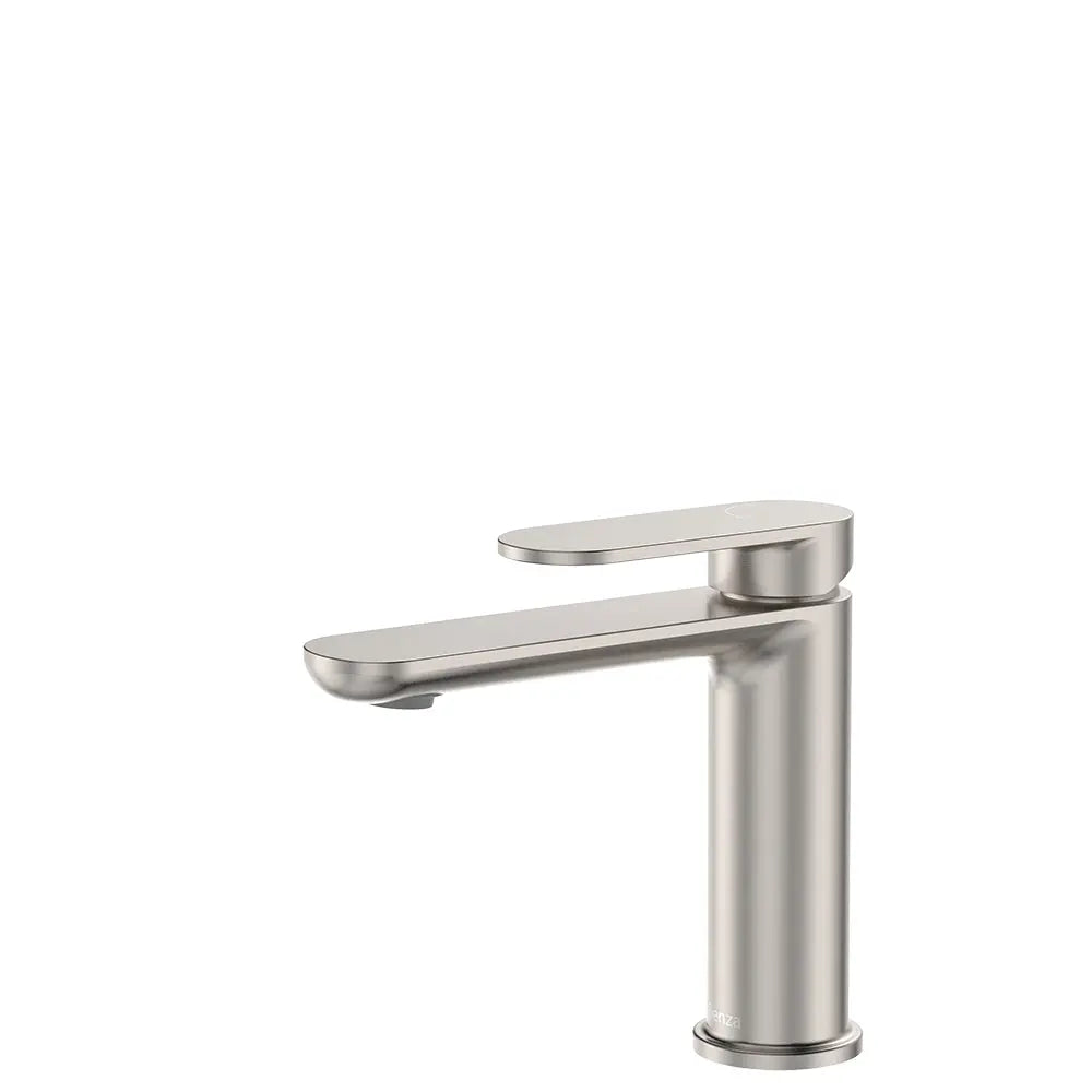 Empire Slim Cold Start Basin Mixer, Brushed Nickel fienza