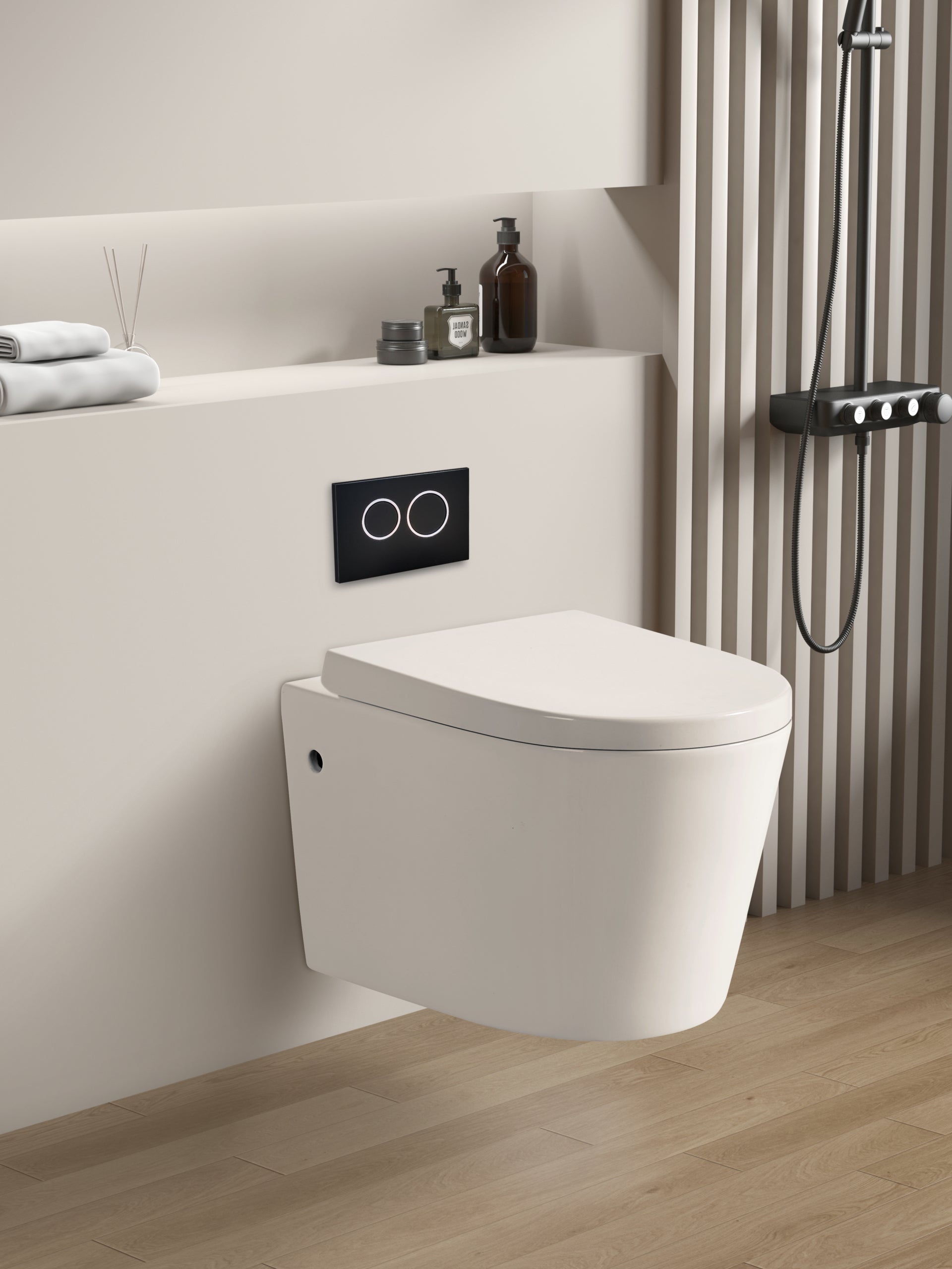 Avis Rimless Wall Hung Pan
