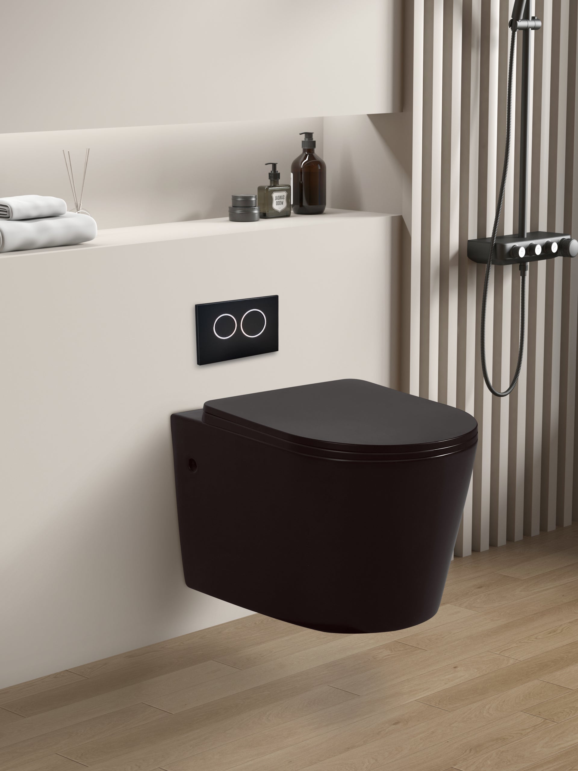 Avis Rimless Wall Hung Pan