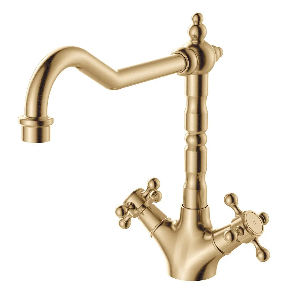 Lillian Shepherds Crook Sink Mixer, Urban Brass fienza