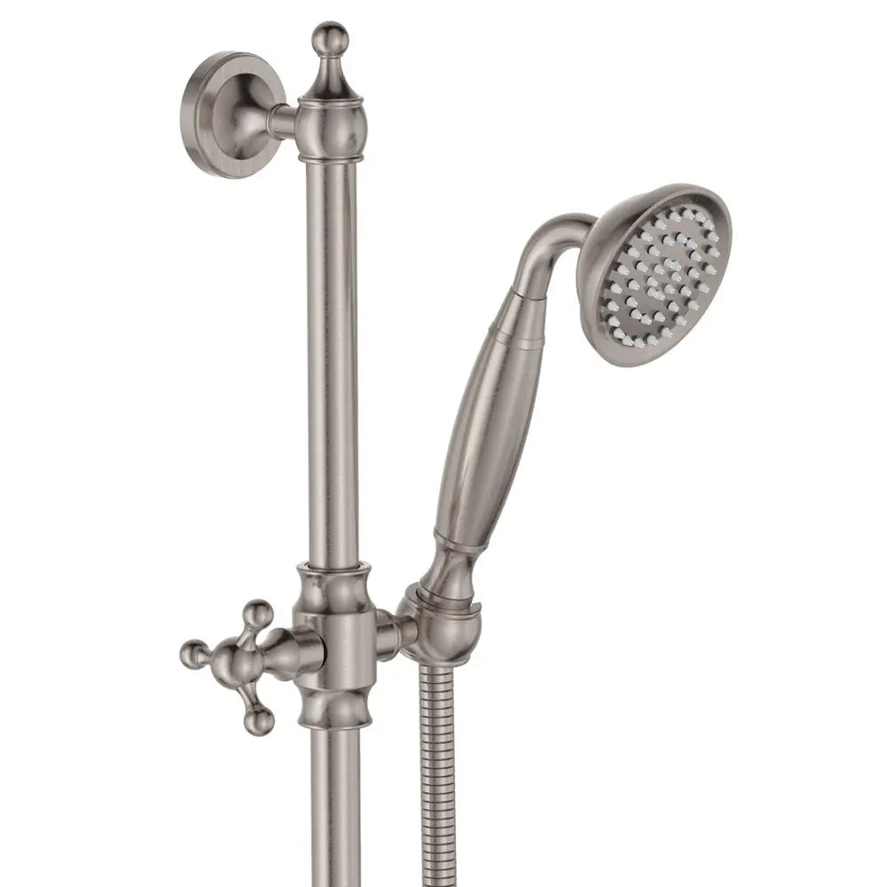 Lillian Lever Rail Shower Set, Brushed Nickel fienza