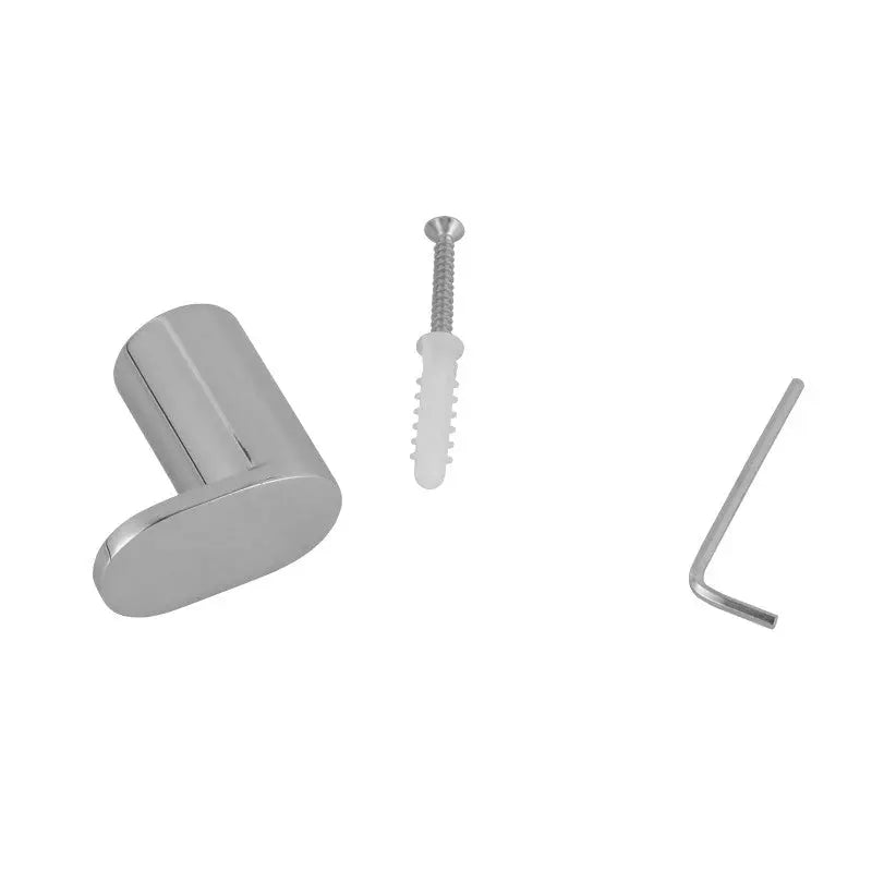 RUSHY - Chrome Robe Hook Aquaperla