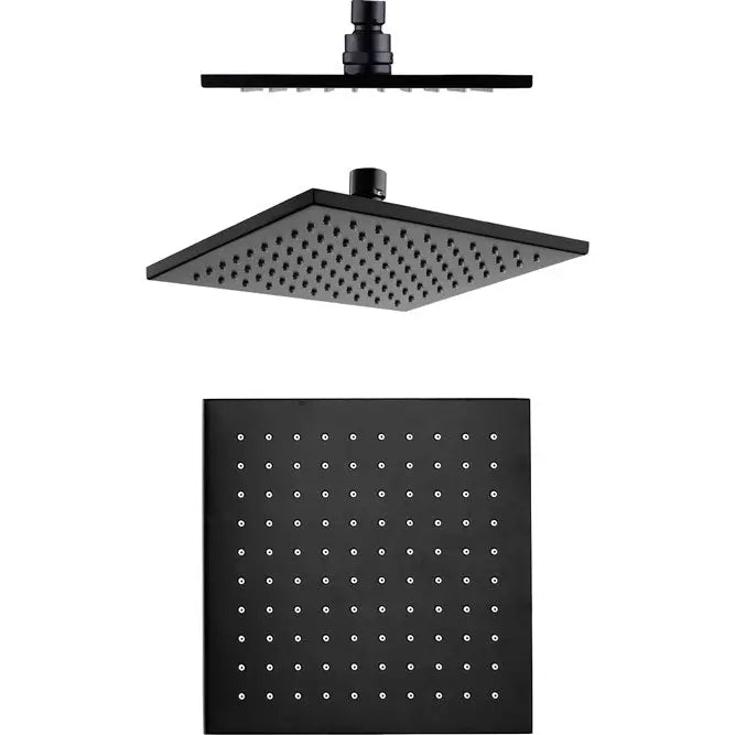Modena Shower Head, 200mm, Matte Black fienza