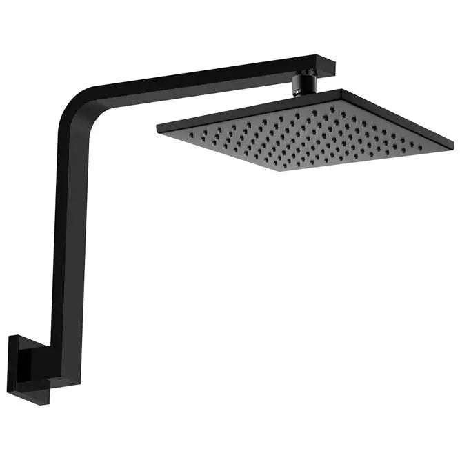 Modena Shower Head, 200mm, Matte Black fienza