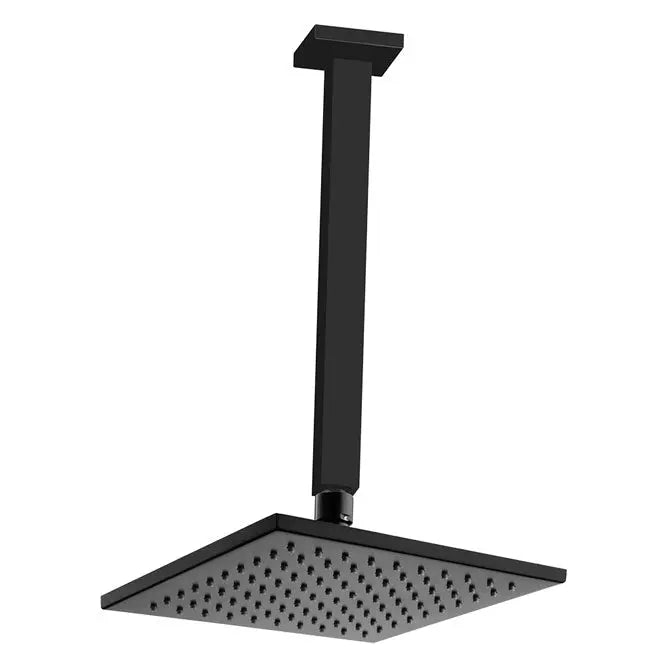 Modena Shower Head, 200mm, Matte Black fienza
