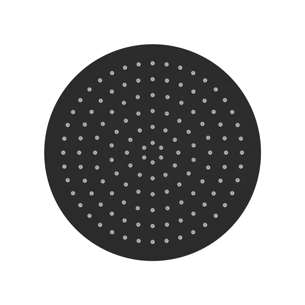 Slice Round Shower Head, 300mm, Matte Black fienza