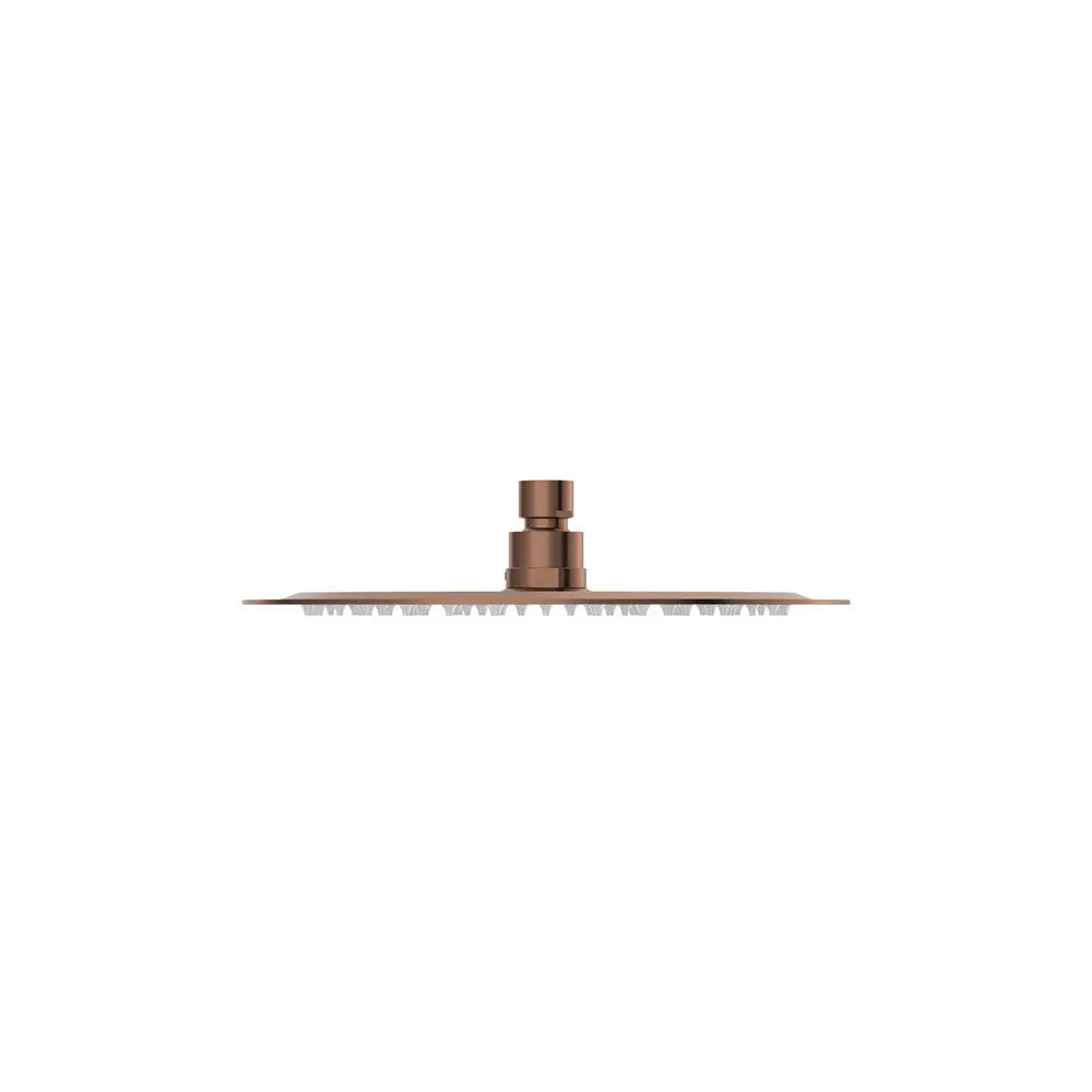 Kaya Shower Head, 250mm, Brushed Copper fienza