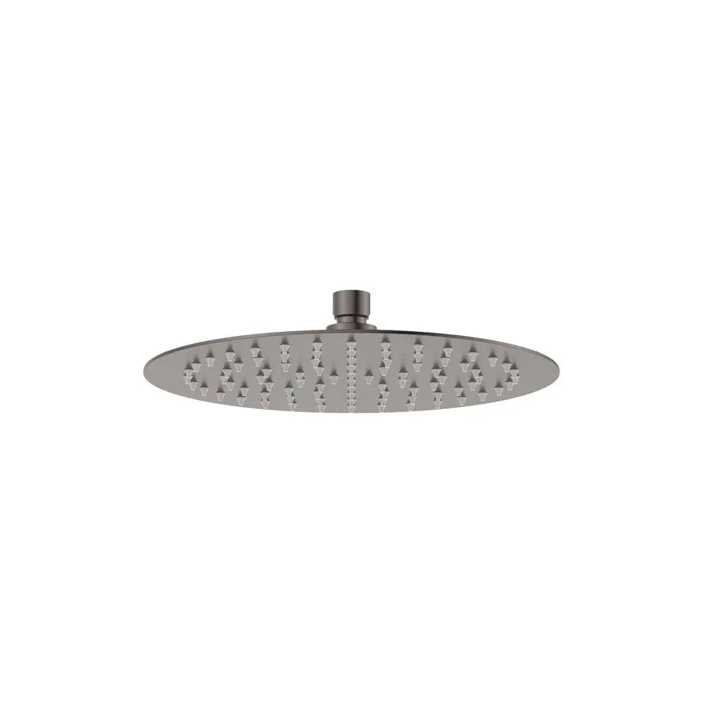 Kaya Shower Head, 250mm, Gun Metal fienza