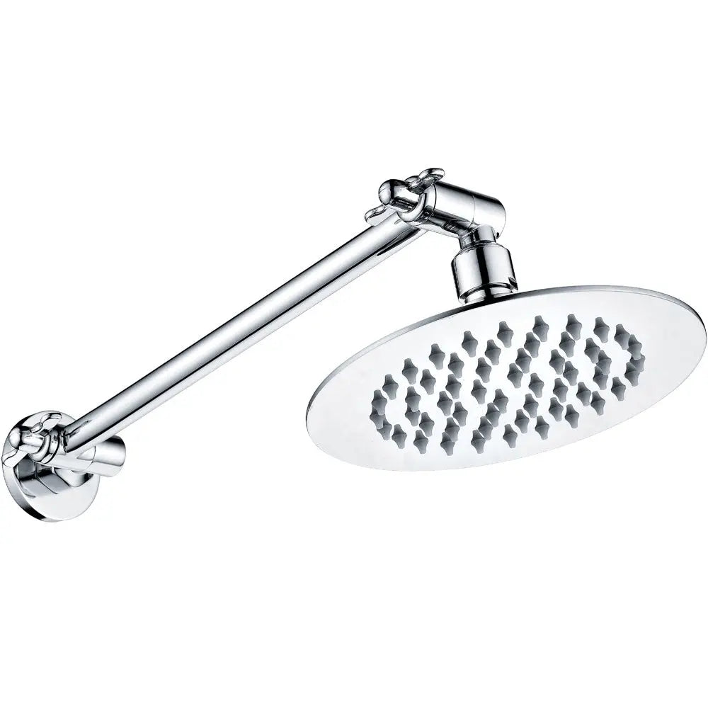 Slice Round Swivel Arm Wall Shower fienza