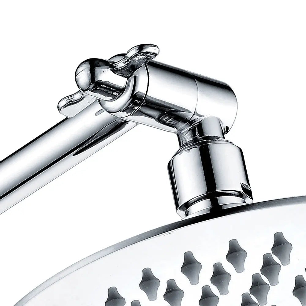 Slice Round Swivel Arm Wall Shower fienza