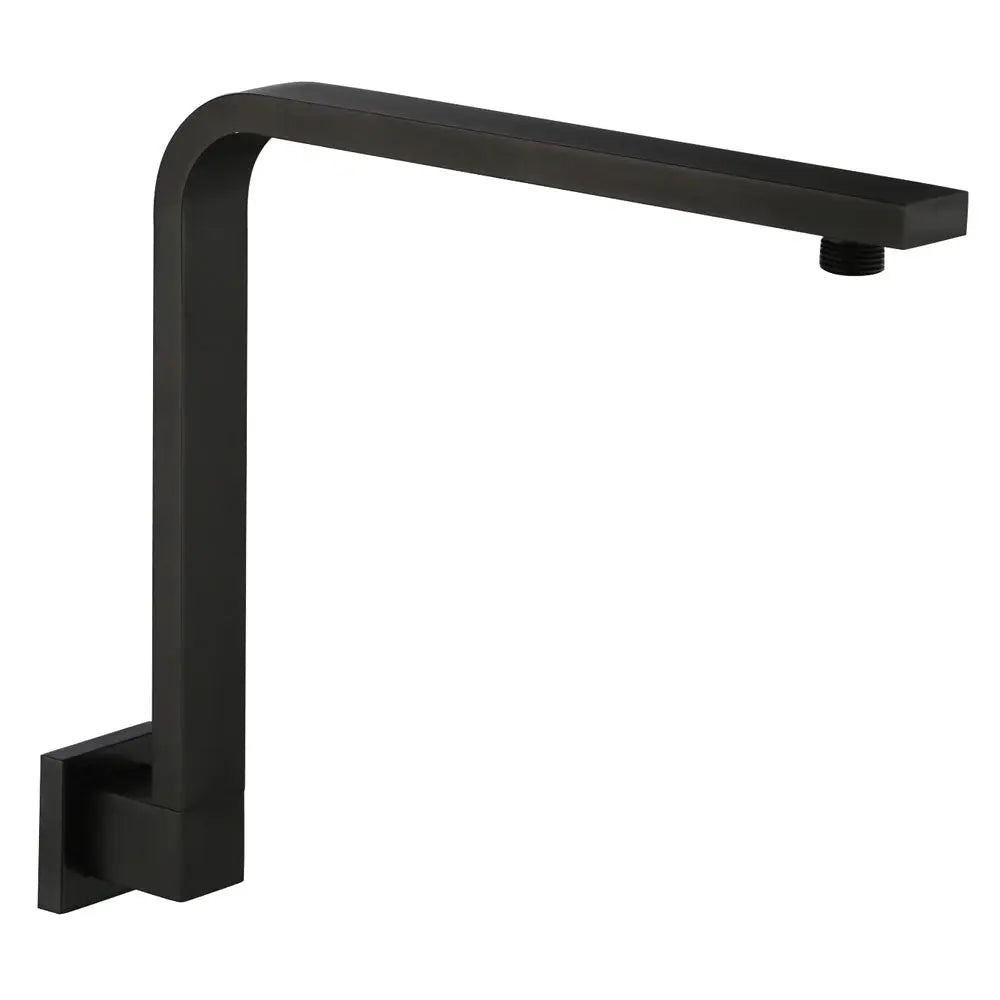 Square Fixed Gooseneck Arm, Matte Black fienza