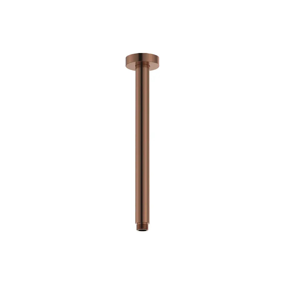 Round Shower Dropper, 300mm, Brushed Copper fienza