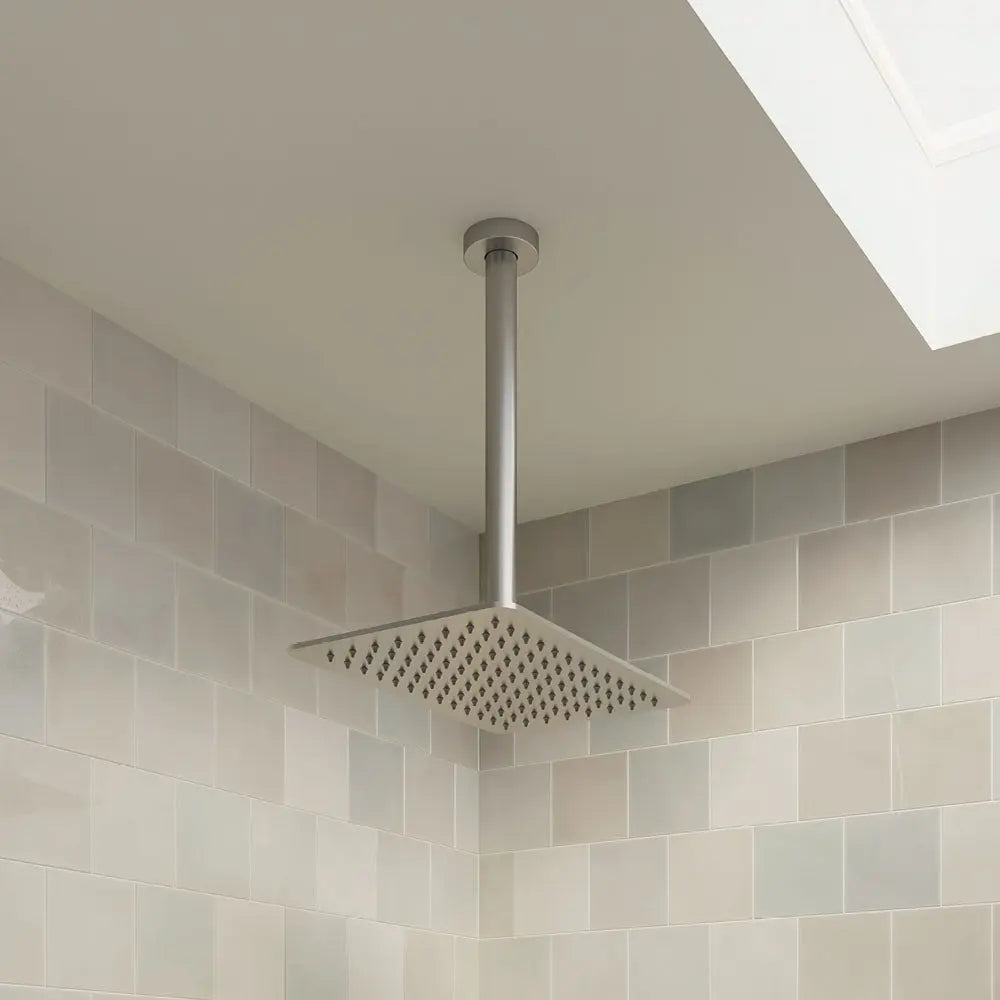 Round Shower Dropper, 300mm, Brushed Nickel fienza