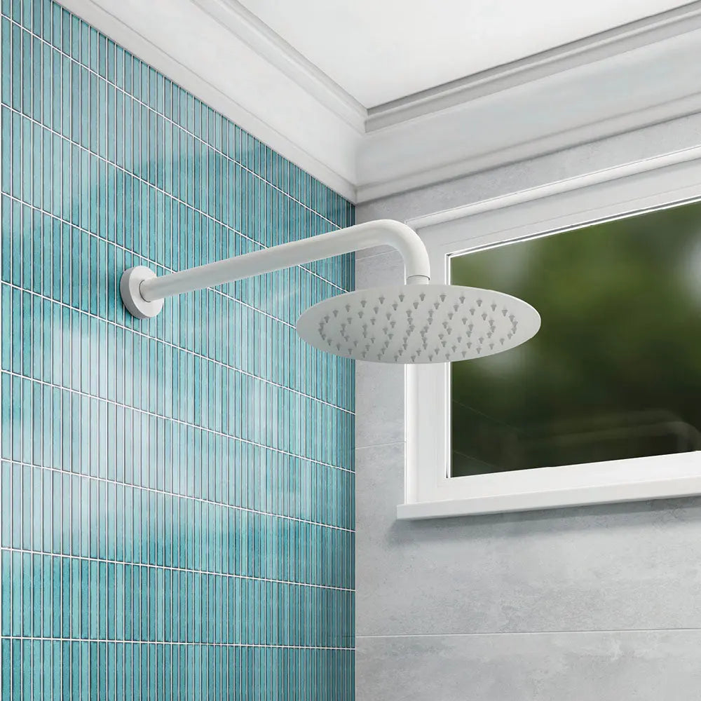 Kaya Shower Arm, Matte White fienza