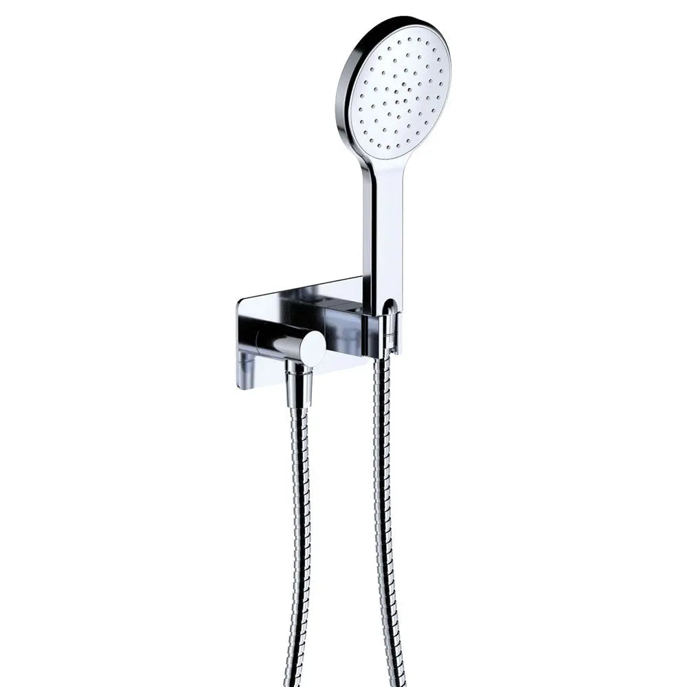 Kaya Hand Shower, Rectangular Plate, Chrome fienza