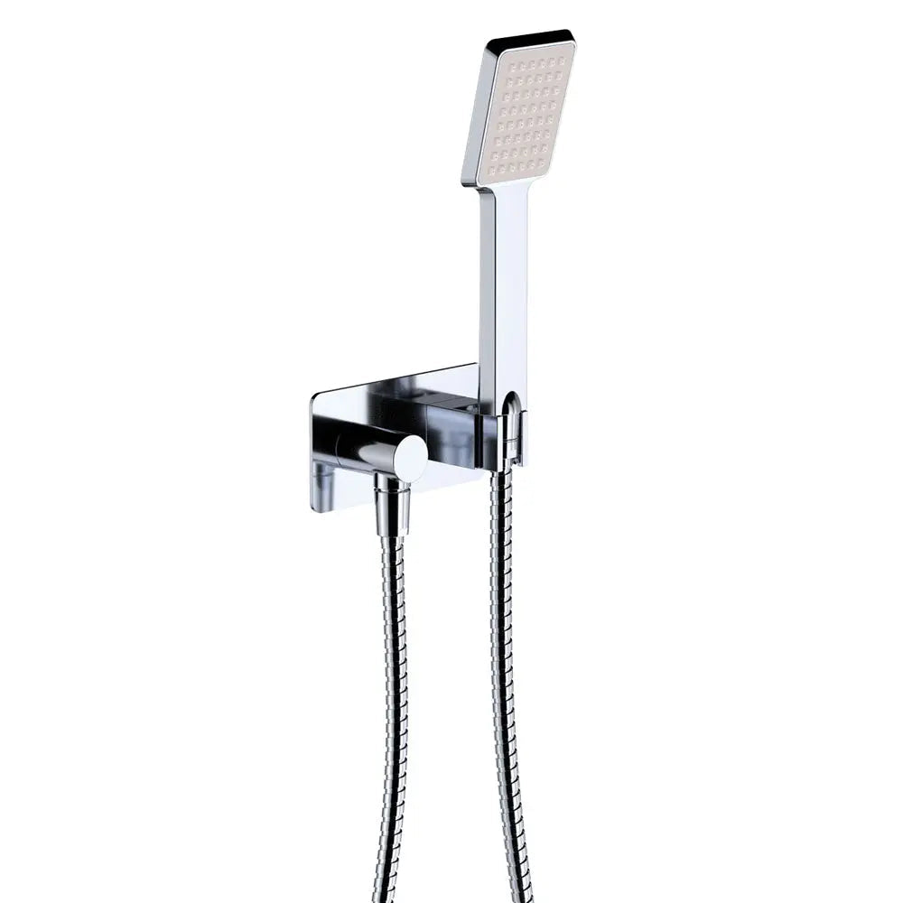 Koko Hand Shower, Rectangular Plate, Chrome fienza