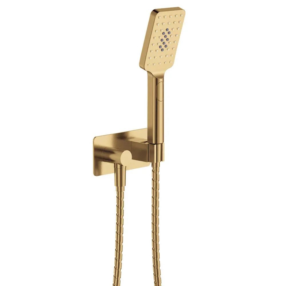Tono Hand Shower, Rectangular Plate, Urban Brass fienza