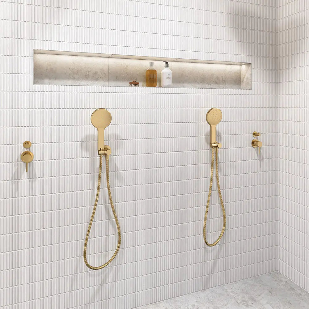 Kaya Hand Shower, Round Plate, Urban Brass fienza