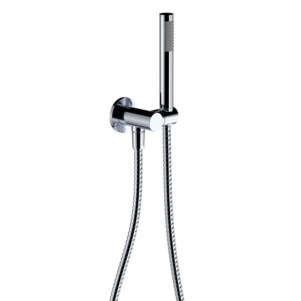 Isabella Hand Shower, Round Plate, Chrome fienza