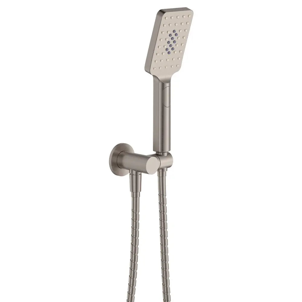 Tono Hand Shower, Round Plate, Brushed Nickel fienza