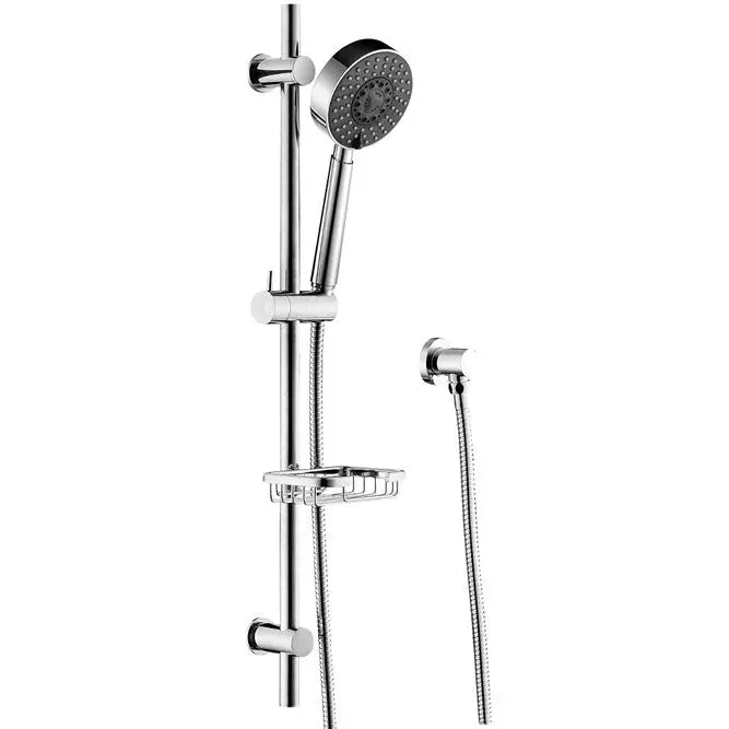 Michelle Multifunction Rail Shower with Soap Basket fienza
