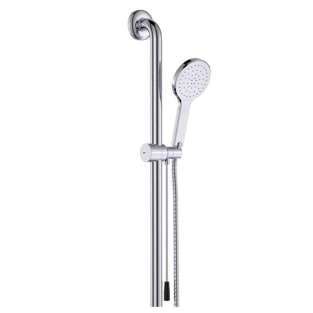 Luciana Care Inverted T Rail Shower with Push/Pull Slider, Left-Hand fienza