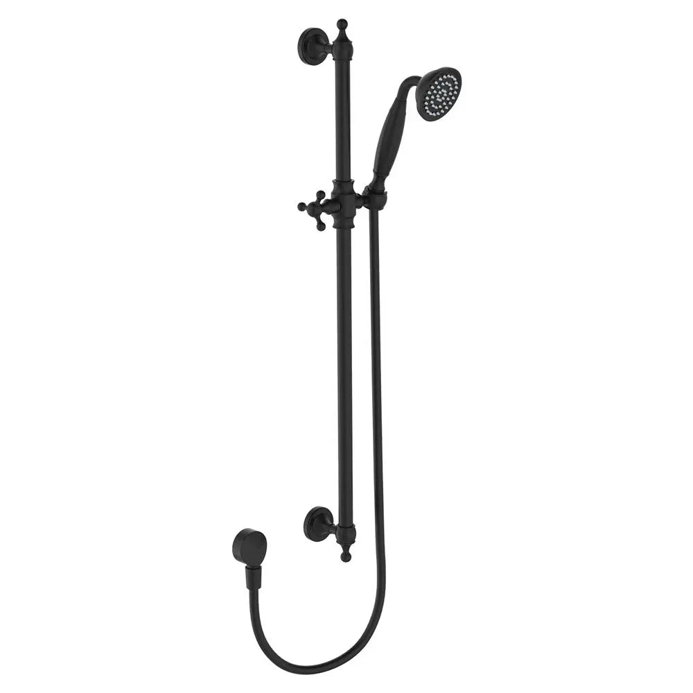 Lillian Rail Shower, Matte Black fienza