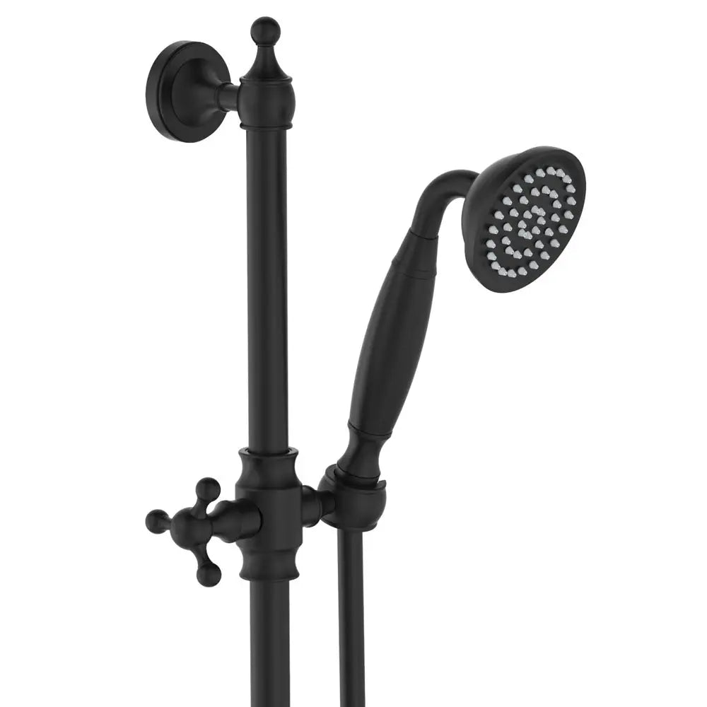 Lillian Rail Shower, Matte Black fienza