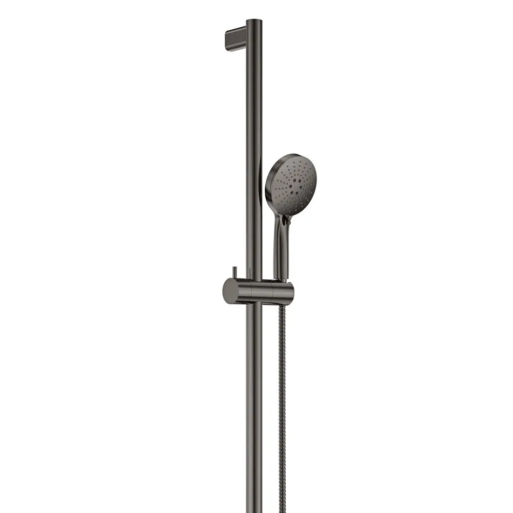 Care Inverted T Rail Shower, Gun Metal fienza